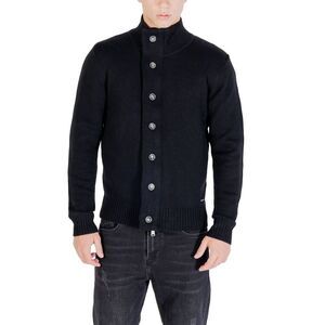 Gianni Lupo Black Marabou Men's Sweatshirt
